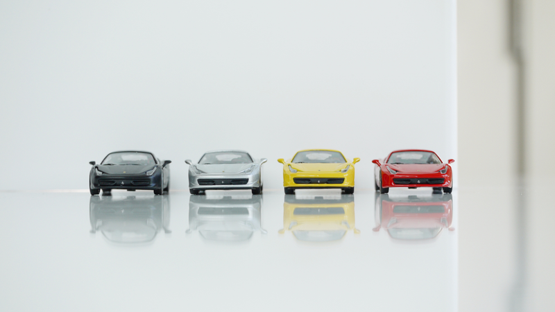 Illustration for article titled Kyosho Ferrari 8 1/64 #66 - Project Prancing Horse #66 - 2009 Ferrari 458 Italia